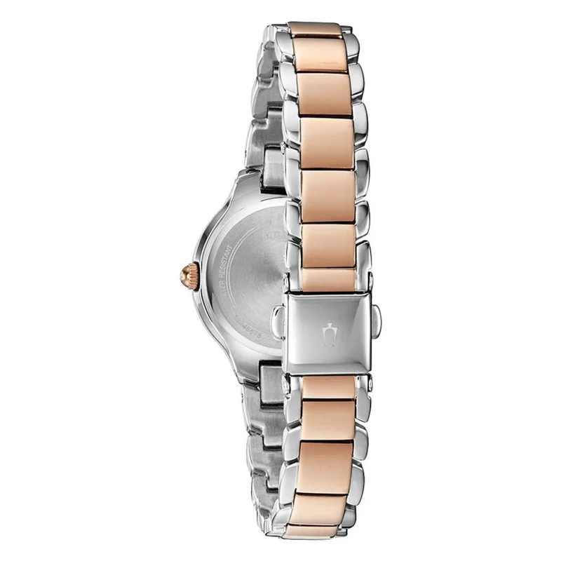 Наручные часы Bulova 98R272 женские кварцевые на биколорном браслете|Женские часы| |