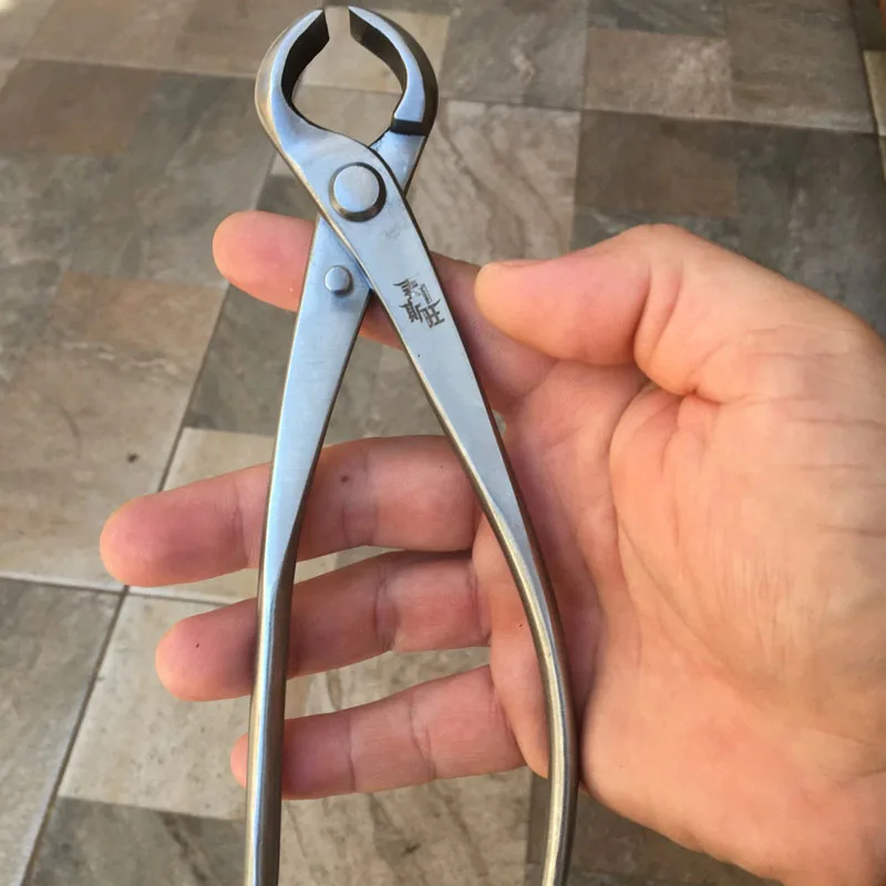 Garden Scissors Pruning Shears Garden Tools Garden Pruner 180mm Stainless Steel Knob Cutter Ball Shear Scissors Landscape Modeling Garden Bonsai Tools Garden Plant Tree Cutter