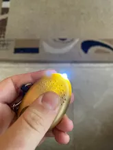 Alarma de seguridad Personal de emergencia portátil, autodefensa, 130 decibeles, luz LED, llavero de seguridad, pedante para mujer y niño