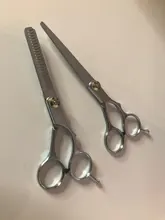 Tijeras profesionales de acero inoxidable para corte de cabello, 6,0 pulgadas, para peluquero