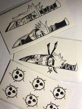 Fake Tattoos Temporary-Tattoo-Sticker Flash-Tatoo Art Anime Waterproof Small-Size Boy