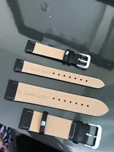 Correa de reloj de cuero sintético de tejido liso, correa de reloj de 12MM, 14MM, 16MM, 18MM, 20MM, correas de reloj de colores caramelo