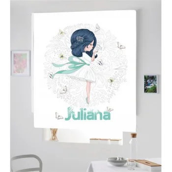 

Blind Iroa Digital customizable Girl Butterflies! ROLLER BLINDS TRANSLUCENT! (100X170)