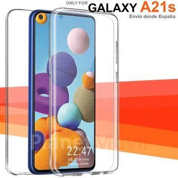 

Case shockproof 360 double faced compatible with Samsung Galaxy A21S comprehensive housing front + rear double faced A 21 S