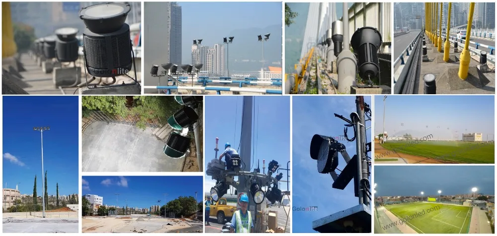 led spotlight applications