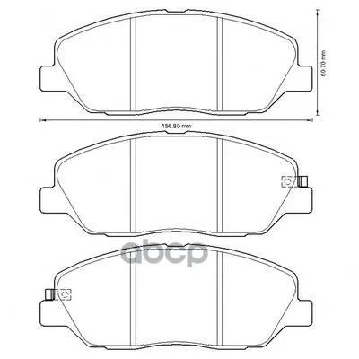 Колодки Тормозные Jurid 572607j Jurid арт. 572607J