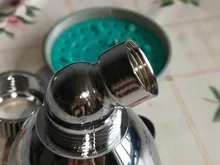 Shower-Head Bathroom Water-Saving Handheld Universal Chrome SPA ABS Round Ce 1pc