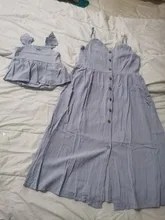 Vestido sin mangas a juego para madre e hija, ropa a juego para mamá y bebé, moda para mujer y Chico, trajes para niña pequeña
