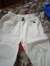 Pantalones vaqueros holgados de cintura elástica para mujer, moda de Corea de algodón informales combinables, color blanco, nueva llegada de primavera y verano, S982