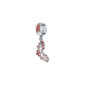 

Silver Pendant with cubic zirconia and enamel sunlight sample 925