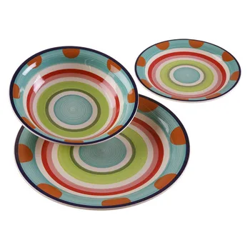 

Dinnerware Set Alisia Stoneware (18 Pieces)