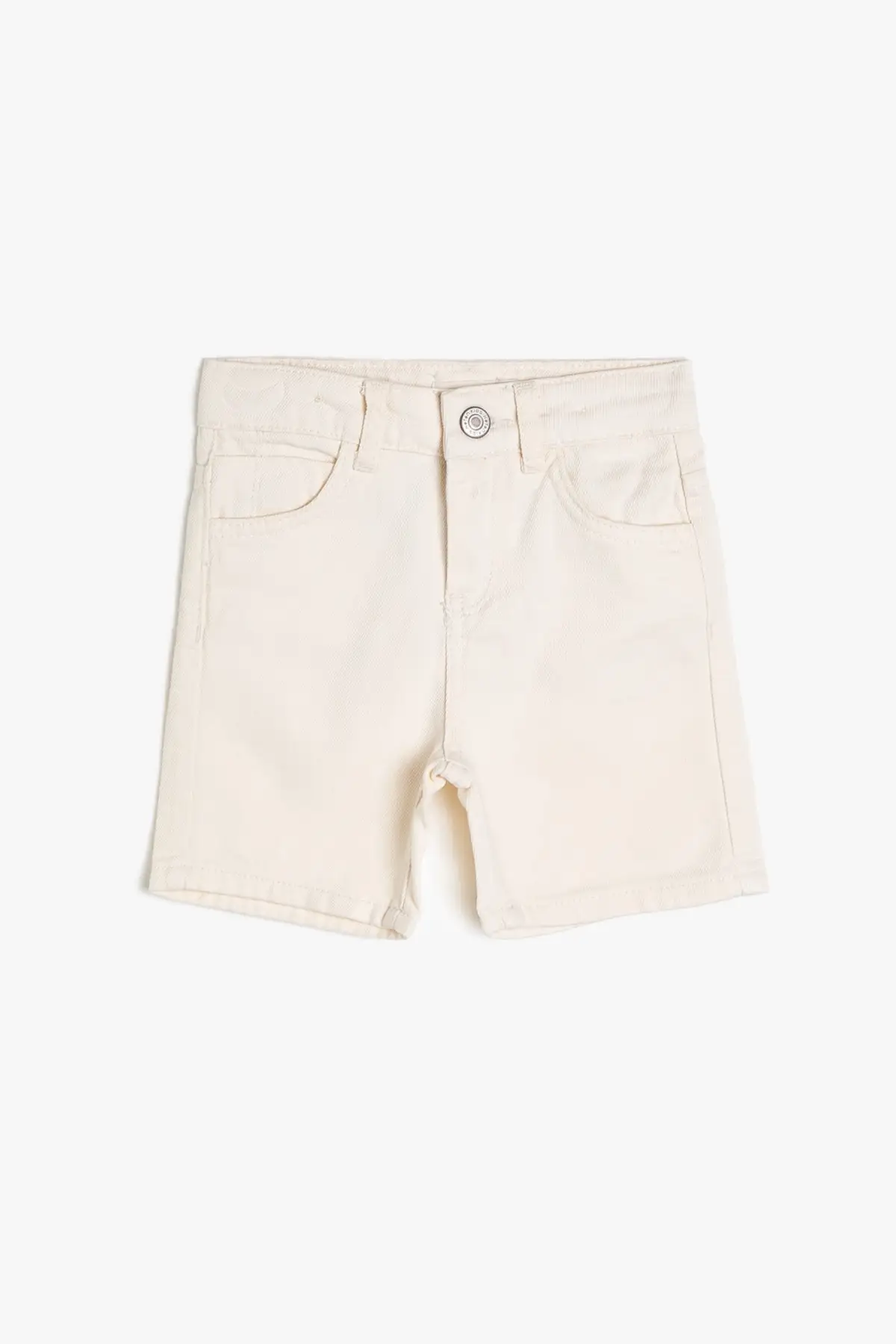 Coton Дети Белый мужской ребенок карман детальный вид