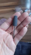 Pulidor de silicona para uñas, herramientas de corte de cutículas, limas de broca, pulidor para máquina eléctrica, 1 Uds.