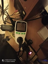 HiDANCE-medidores de potencia CA 220v, medidor de energía digital, medidor de vatios, UE, Analizador de toma de medición de coste de electricidad