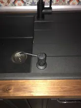 Soap Dispensers Stainless-Steel Built-In-Counter Kitchen Deck-Mounted 400ml for 2309