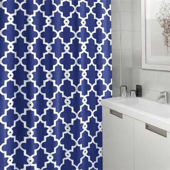 

Shower Curtain For Bathroom Mildew Resistant Water repellent Durable Washable Polyester Shower Curtain Bath Screen 180*180cm