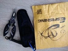 KESFISHING-alicate multifuncional de pesca, pinzas seguras para acampada, pinzas seguras para pesca