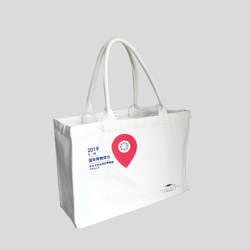 500 шт./лот, складные хлопковые холщовые хозяйственные сумки с логотипом на заказ, многоразовая Толстая продуктовая хлопковая ткань, эко-сумка для подарков