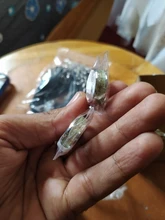 SHOUMAN-anillos de acero inoxidable con incrustaciones para música, brillante fluorescente, luminoso, joyería para hombre y mujer