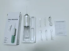 Irrigador Oral recargable por USB, 3 modos, chorro de agua Dental portátil, tanque de agua de 220ML, limpiador de dientes impermeable