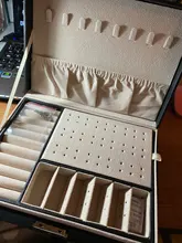 Joyero de terciopelo de doble capa, caja de almacenamiento de joyería europea de cuero de alta capacidad, soporte de joyería de gran espacio, caja de regalo