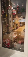 Adornos con letras Merry Christmas para el hogar pegatinas tipo ventana de pared calcomanías de Papá Noel Navidad 2020 adornos decoración de año nuevo adhesivo de cristal