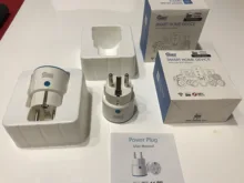 NEO COOLCAM NAS-WR01ZE 2 unids/lote Zwave salida Plugin potencia inteligente Plug EU hembra inteligente sistema de alarma domótica para Hogar Casa