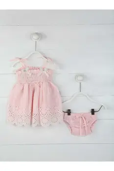 

Pink Summer Baby Girl Elebise and Boxers