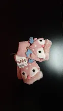 Gloves Mittens Winter Kids Girls Boys Children Warm for Soft Thicken 4-8Y Flap Half-Finger