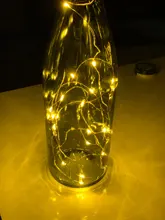 Light-Bar Wine-Bottle-Light Led-String Battery-Powered Cork Birthday-Party DIY 1m/2m