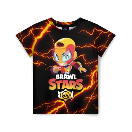 Anak anak T shirt 3D Brawl Stars Max|T 