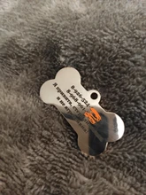 Collar-Accessories Dog-Tag Engraved-Tel Sex-Name-Tag Dogs Kitten Pupp Pet-Dog Stainless-Steel