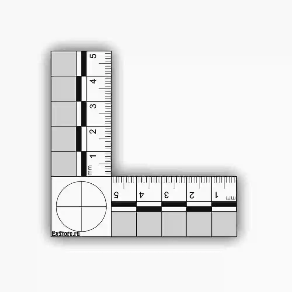 Magnetic 6 Ruler, White