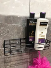 Suction-Basket-Organizer Storage-Rack Iron Punch-Free-Shelf Bathroom Kitchen Metal Home-Corner