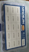 NINDEJIN-Juego de anillos de retención de presión, clip de circlip externo, acero inoxidable, acero al carbono, 5-19mm, 480 Uds.