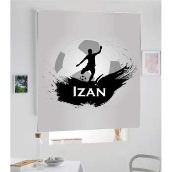 

Blind Iroa Digital Soccer 004 with name! ROLLER BLINDS TRANSLUCENT! (100X170)