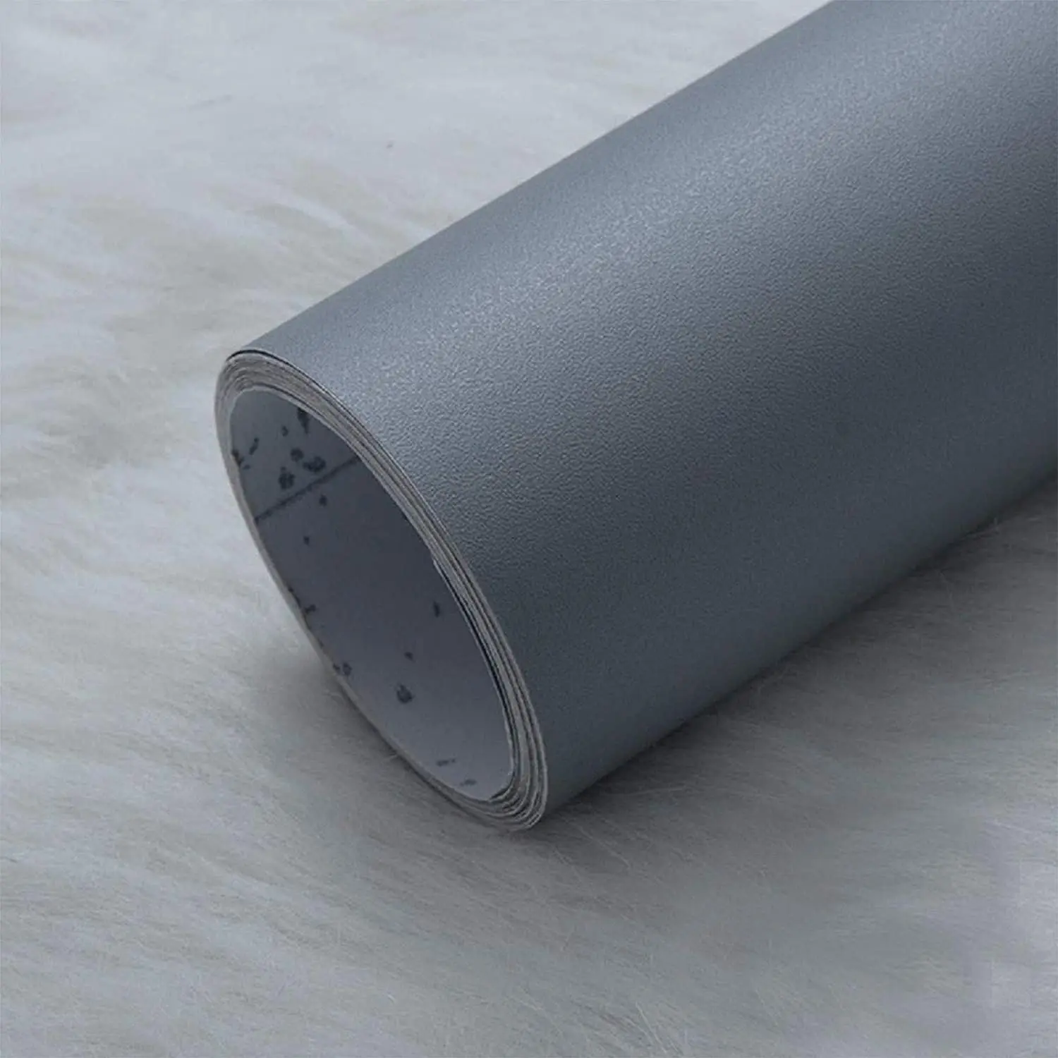

Self-Adhesive Grey Wallpaper Peel and Stick Wall Pattern Living Room TV Wall Store Backdrop Thick Wallpaper PVC DIY Decoration