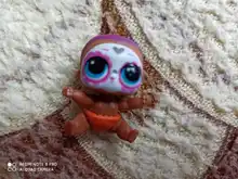 Figuras de acción originales de lol surprise para niñas, colección de muñecos originales de lil sister, LOLs lil, regalo de cumpleaños, 1 100%