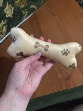 Bone Dog Toy Pet Bite Resistant Plush Puppy Squeaky Toy Squeaky Sound Funny Toy For Dogs