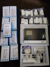 GT-Panel de alarma de Control por aplicación remota conmutable, 9 idiomas, inalámbrico, seguridad del hogar, WIFI, GSM, GPRS, sistema de alarma, tarjeta RFID, Arm Desarm