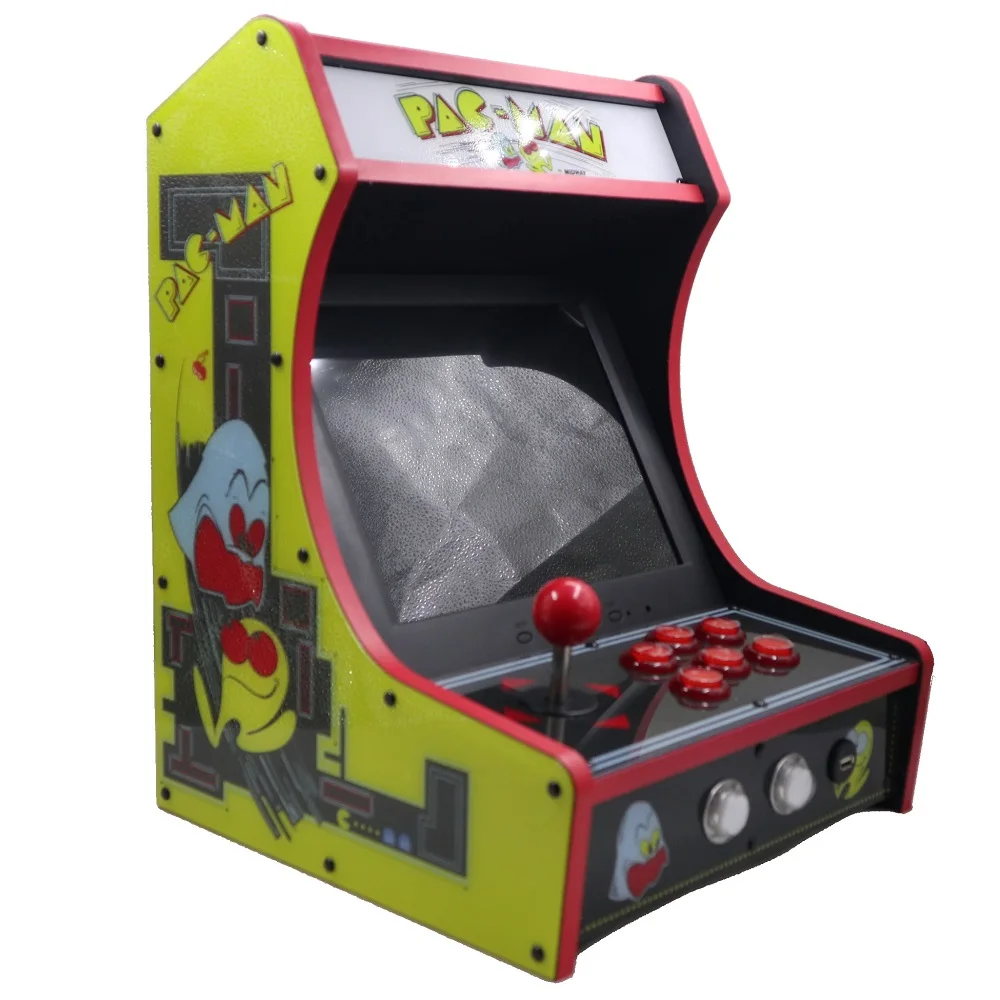 RAC-B300 Raspberry Pi 3 Model B мини бартоп аркадная игра машина шкаф 128 г - Комплект: PAC Man