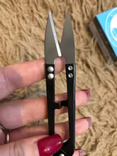 Uds mar pesca accesorios tipo U Artificial de Sharp de tijeras acero al carbono U-en forma de línea de pesca LIC