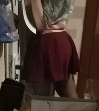 Plegie-Falda pantalón para mujer, prenda de cintura alta y pantalón corto ideal para todo el año, disponible en las tallas M-5XL