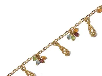 

Bracelet with and stones in yellow gold first law