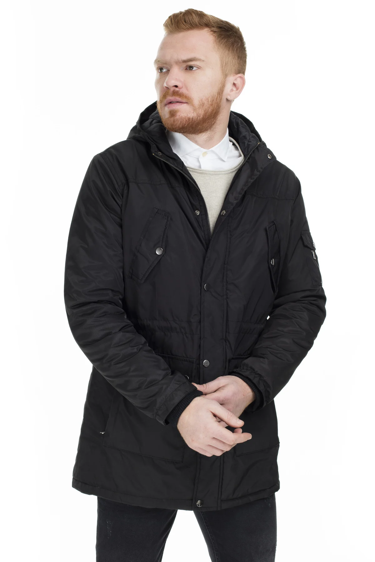 Buratti пальто с капюшоном для мужчин 5621011W0