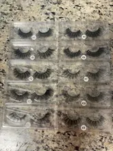 Wholesale Eyelashes Makeup Natural In-Bulk 3d Thick 4/20/50/100pcs