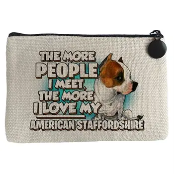

Purse I love my American Staffordshire race dog