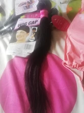 Pelo recto mechones con cierre brasileño extensiones de pelo ondulado mechones con cierre Jet Back extensiones de cabello humano mechones con cierre cabello Remy