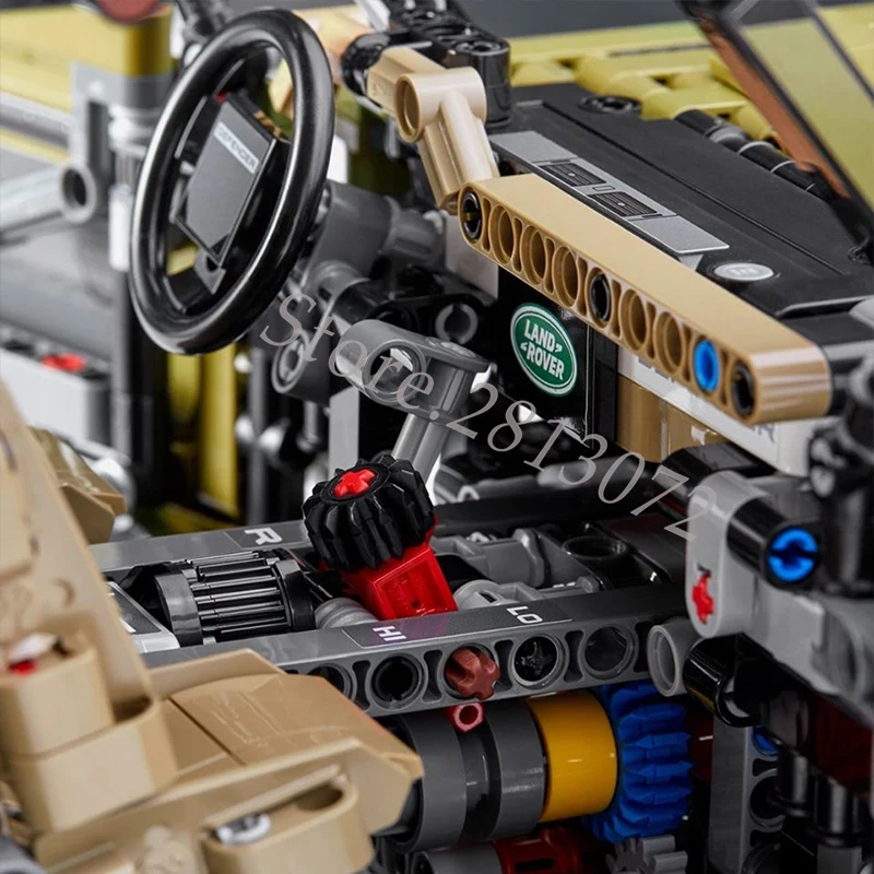 93018 Technic Car Series 2573 шт. модель здания совместима с 42110 игрушки для детей