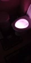 Toilet-Light Motion-Sensor WC Smart Bathroom Backlight for with LED 16/8-Color